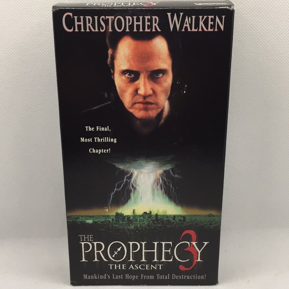 The Prophecy 3 The Ascent VHS Horror Thriller Movie Video Christopher Walken